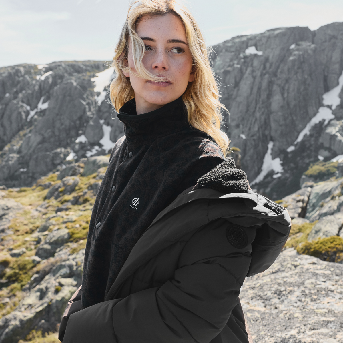 Dare 2B Women's Lustre Waterproof Insulated Jacket (Black)