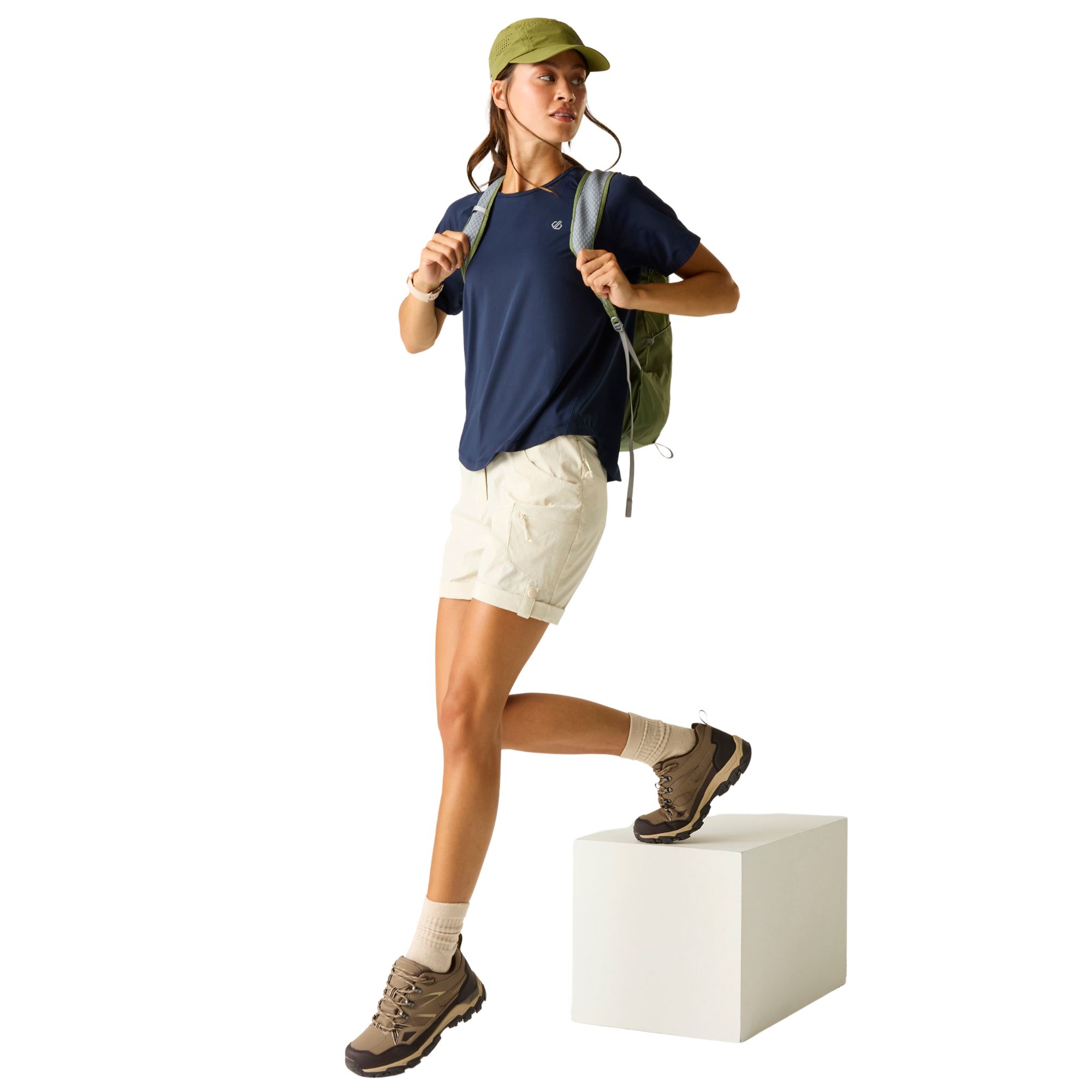 Dare 2B Women's Melodic III UPF50 Shorts (Almond Milk)