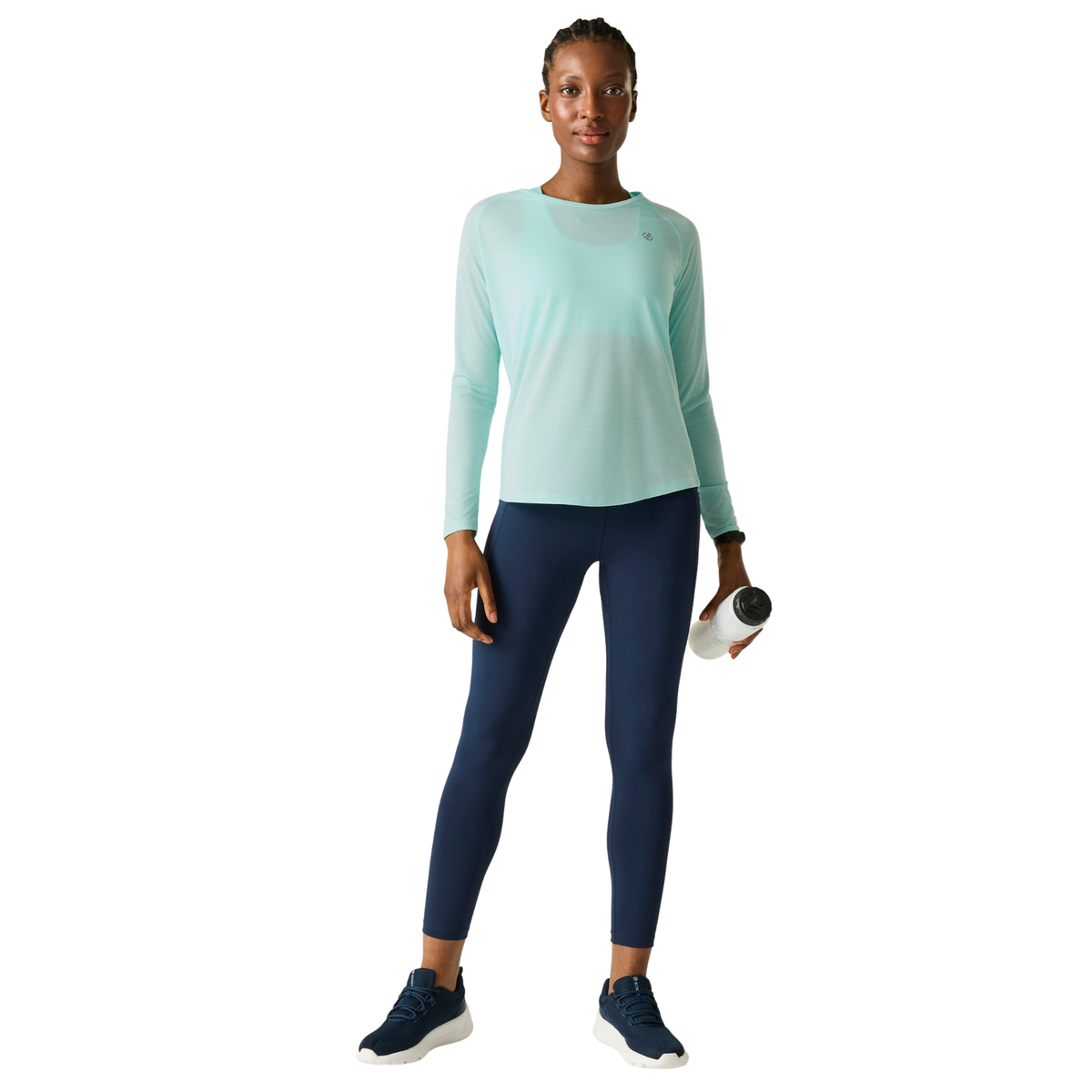 Dare 2B Women's Serenity Nimble Long Sleeve Technical Top Water Ballet 1F6 DWT803