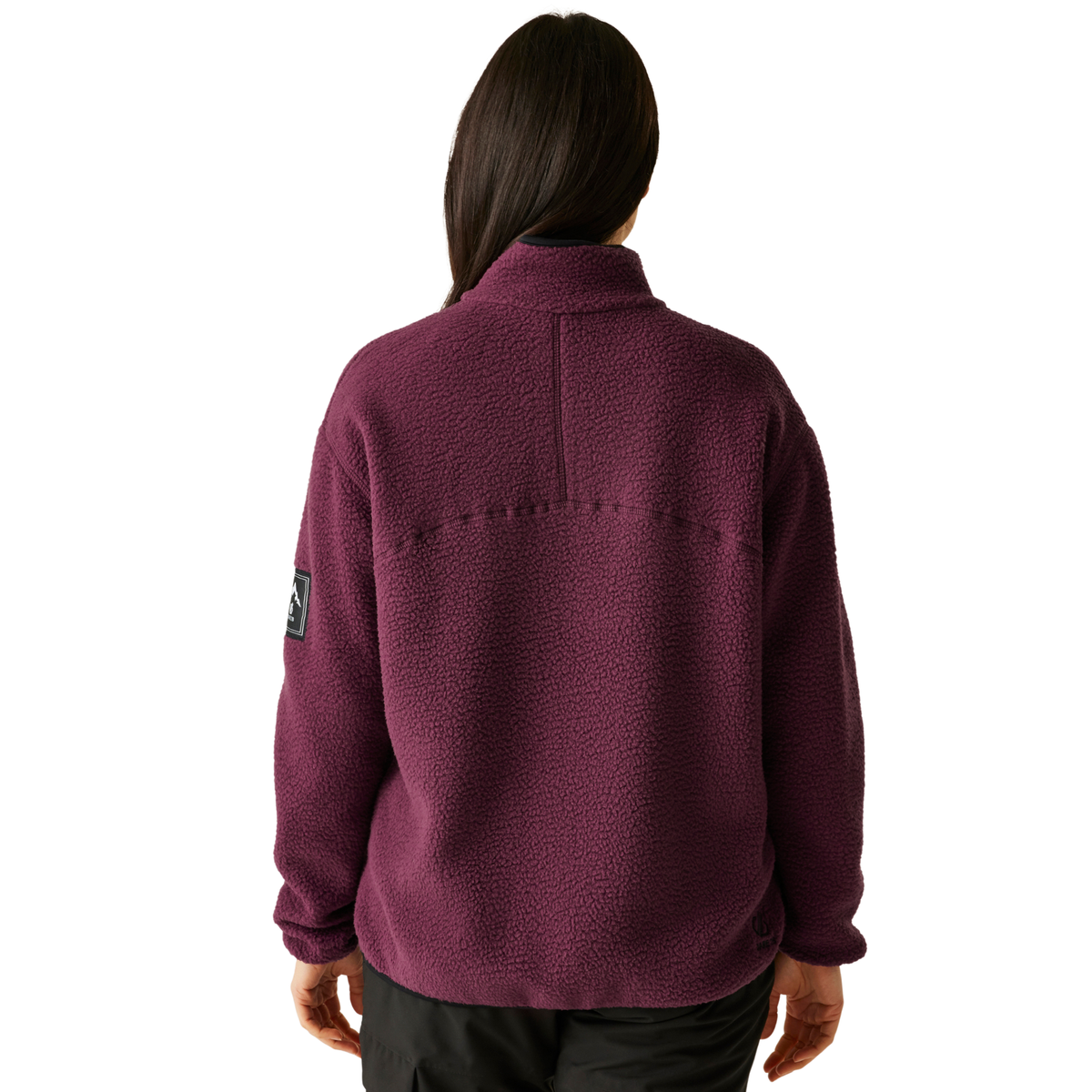Dare 2B Women's Slide Out Half Zip Fleece Top (Fig)