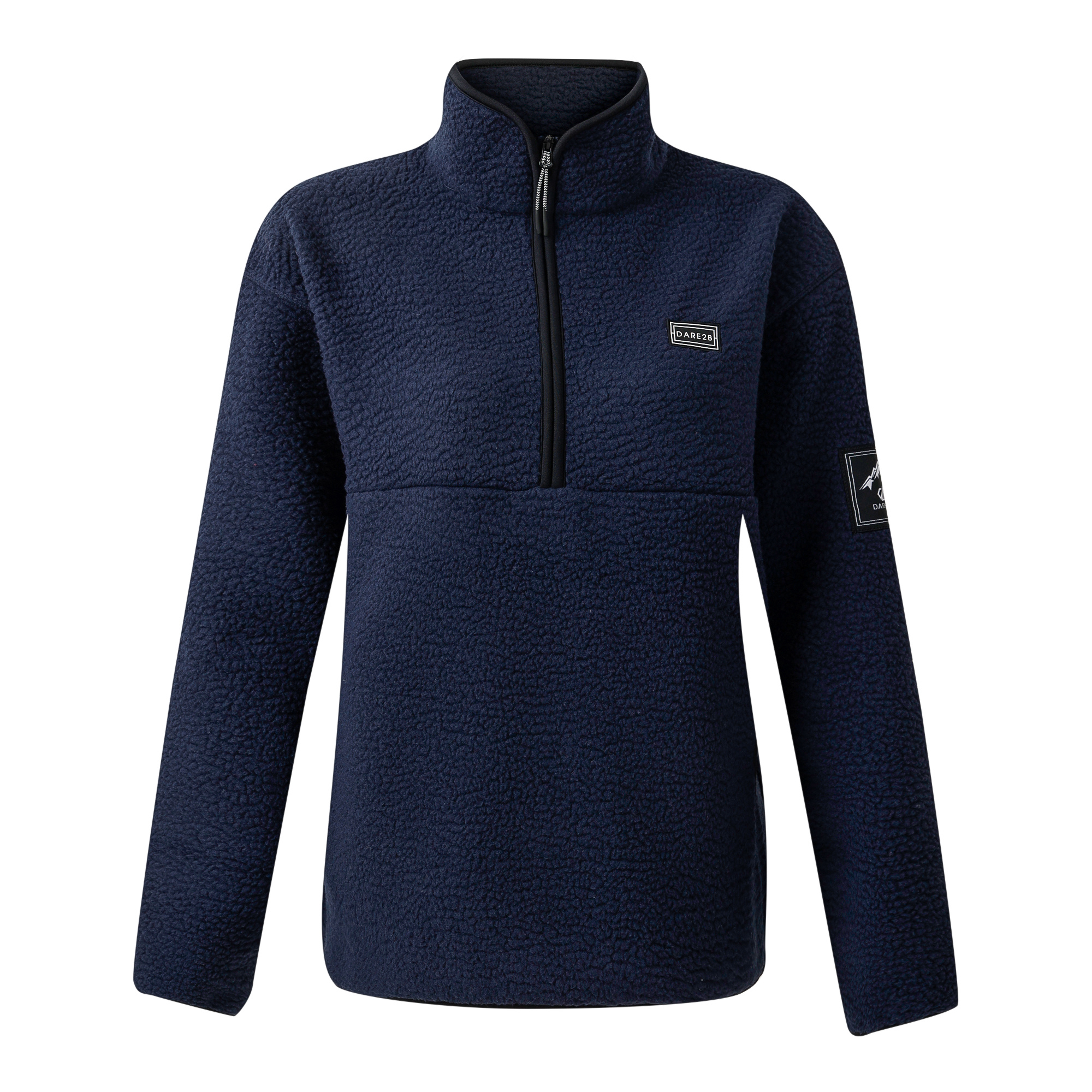 Dare 2B Women's Slide Out Half Zip Fleece Top Navy 540 DWA538