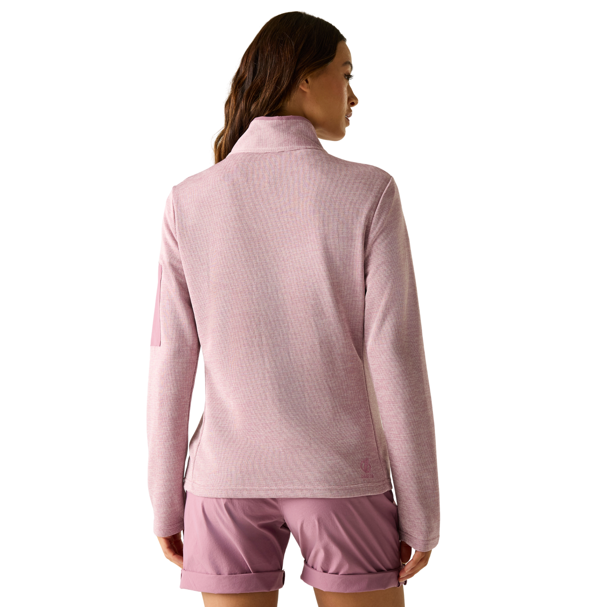 Dare 2B Women's Torrek II UPF50 Full Zip Fleece (Mauve Shadow)
