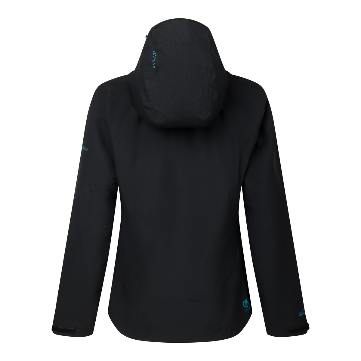 Dare 2B Women's Torrek III Waterproof Jacket Black Teal 1ED DWW603