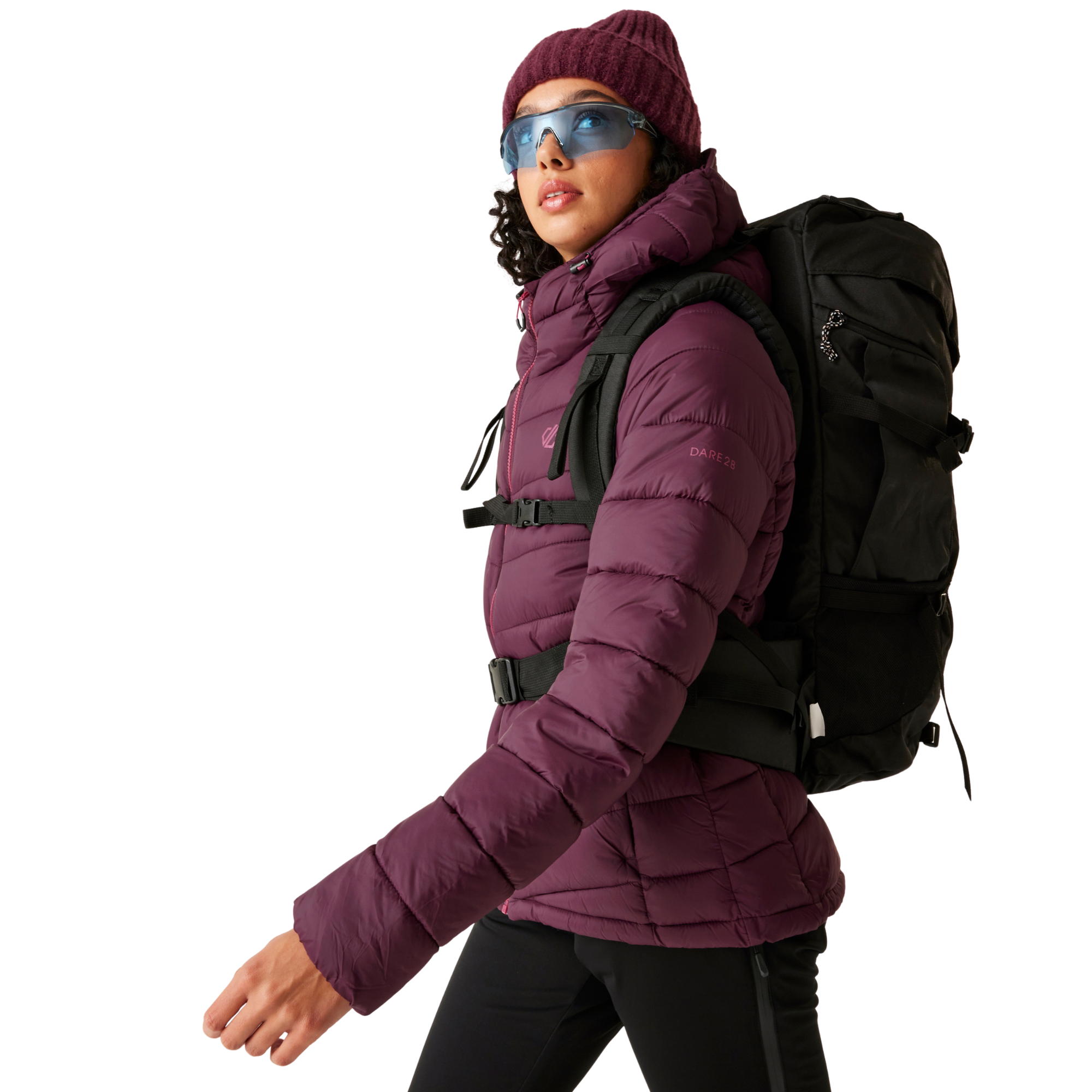Dare 2B Women's Torrek Mountain Baffled Jacket (Fig)