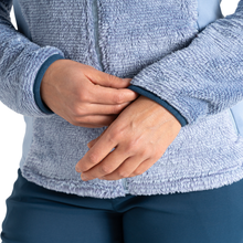 Load image into Gallery viewer, Dare 2B Women's Torrek Mountain Pro Midlayer Hooded Full Zip Fleece (Rainwashed Blue)