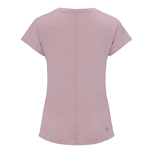 Load image into Gallery viewer, Dare 2B Women's Vigilant Short Sleeve V Neck Technical Tee (Mauve Shadow)