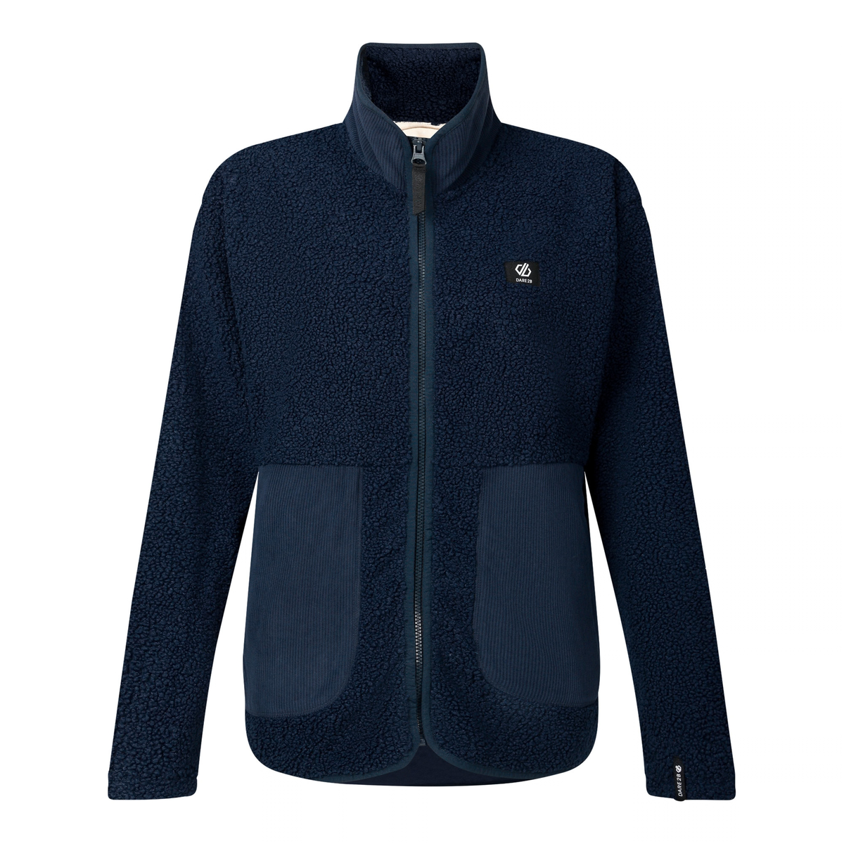 Dare 2B Women's Zephyr Borg Midlayer Full Zip Fleece Navy 540 DWA771