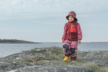 Load image into Gallery viewer, Didriksons Kids Anten Full Zip Fleece (Anemon Red)(Ages 12m-10y)