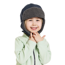 Load image into Gallery viewer, Didriksons Kids Biggles 6 Waterproof Cap (Navy)(Ages 0-8)