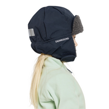 Load image into Gallery viewer, Didriksons Kids Biggles 6 Waterproof Cap (Navy)(Ages 0-8)