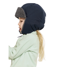 Load image into Gallery viewer, Didriksons Kids Biggles 6 Waterproof Cap (Navy)(Ages 0-8)