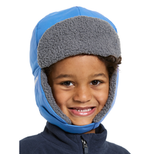 Load image into Gallery viewer, Didriksons Kids Biggles 6 Waterproof Cap (Sapphire Blue)(Ages 0-8)