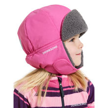 Load image into Gallery viewer, Didriksons Kids Biggles 6 Waterproof Cap (Sweet Pink)(Ages 0-8)