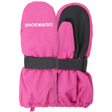 Load image into Gallery viewer, Didriksons Kids Biggles 8 Waterproof Insulated Zipped Mitten (Sweet Pink)(Ages 0-6)