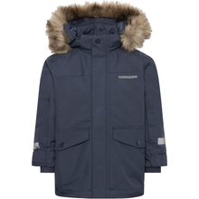 Load image into Gallery viewer, Didriksons Kids Bjärven 4 Hooded Waterproof Insulated Parka (Navy)(Ages 3-10)