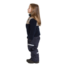 Load image into Gallery viewer, Didriksons Kids Gosig Half Zip Fleece Top (Navy)(Ages 12m-10y)