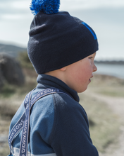 Load image into Gallery viewer, Didriksons Kids Monte 4 Half Snap Fleece Top (Cloud Blue)(Ages 12m-10y)