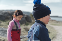 Load image into Gallery viewer, Didriksons Kids Monte 4 Half Snap Fleece Top (Cloud Blue)(Ages 12m-10y)