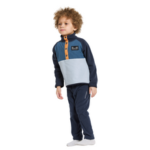 Load image into Gallery viewer, Didriksons Kids Monte 4 Half Snap Fleece Top (Cloud Blue)(Ages 12m-10y)