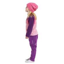 Load image into Gallery viewer, Didriksons Kids Monte 4 Half Snap Fleece Top (Light Heather Pink)(Ages 12m-10y)