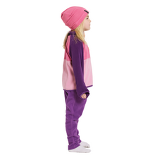 Load image into Gallery viewer, Didriksons Kids Monte 4 Half Snap Fleece Top (Light Heather Pink)(Ages 12m-10y)