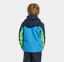 Load image into Gallery viewer, Didriksons Kids Pilvi Waterproof Jacket (Flag Blue)
