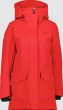 Load image into Gallery viewer, Didriksons Women&#39;s Frida 7 Waterproof Insulated Parka (Pomme Red)
