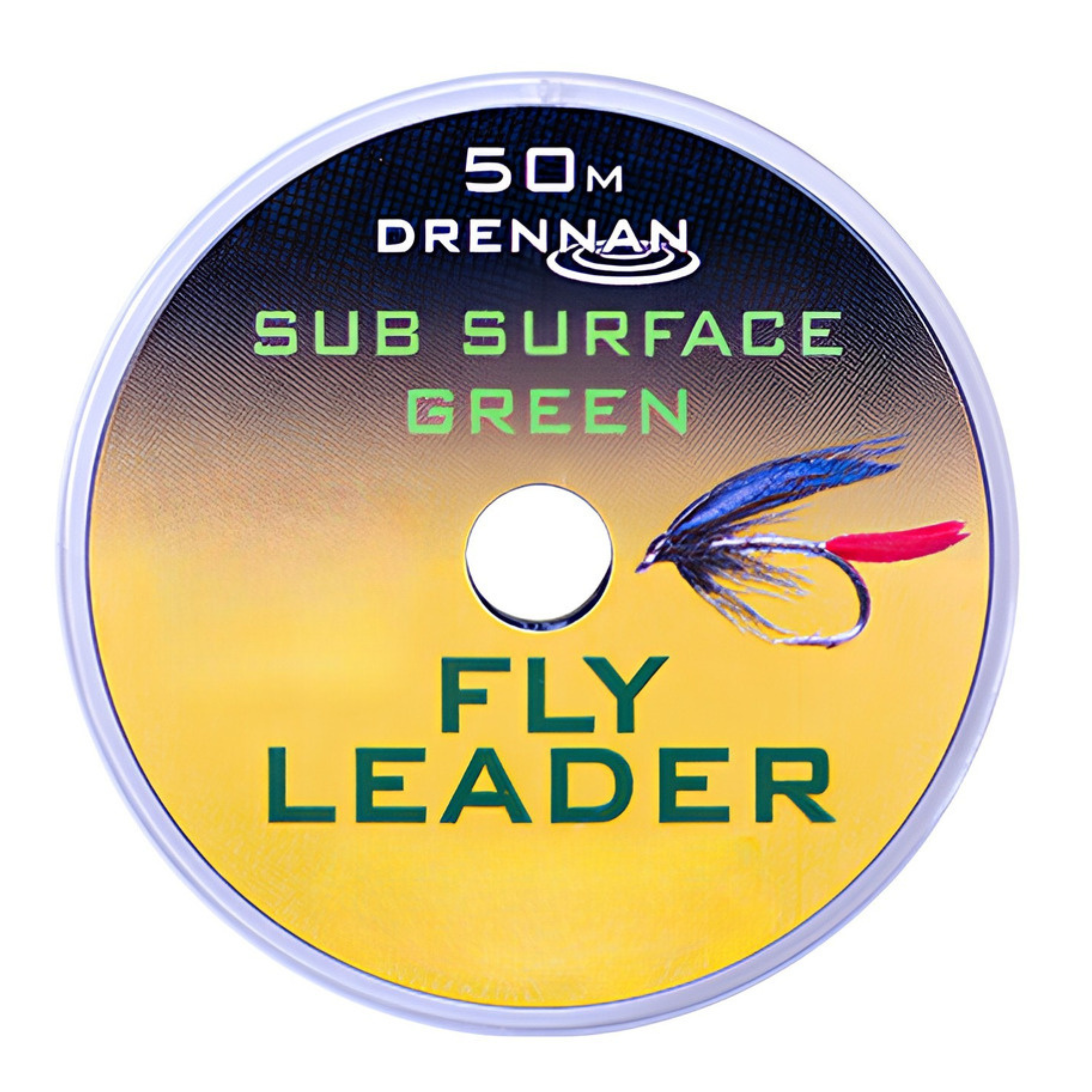 Drennan Sub Surface Green Nylon Fly Fishing Line 8lbs 50m 0.275mm GA080