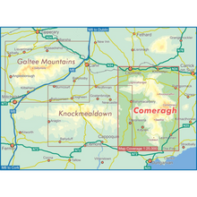 Load image into Gallery viewer, EastWest Mapping Comeragh Mountains Paper Map (1:25,000)