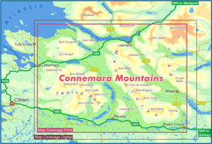 EastWest Mapping Connemara Mountains Waterproof Map (Laminated)(1:25,000)