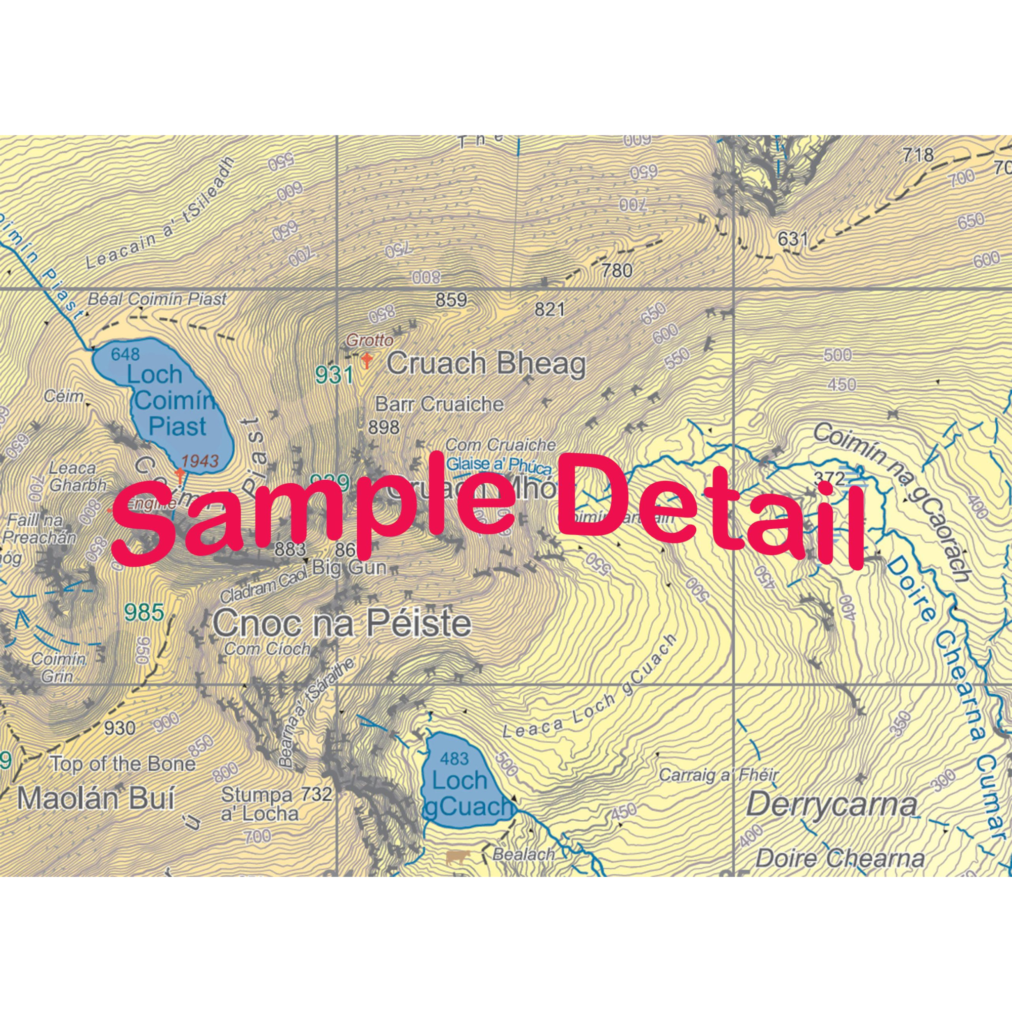 EastWest Mapping The Reeks Map (1:20,000)