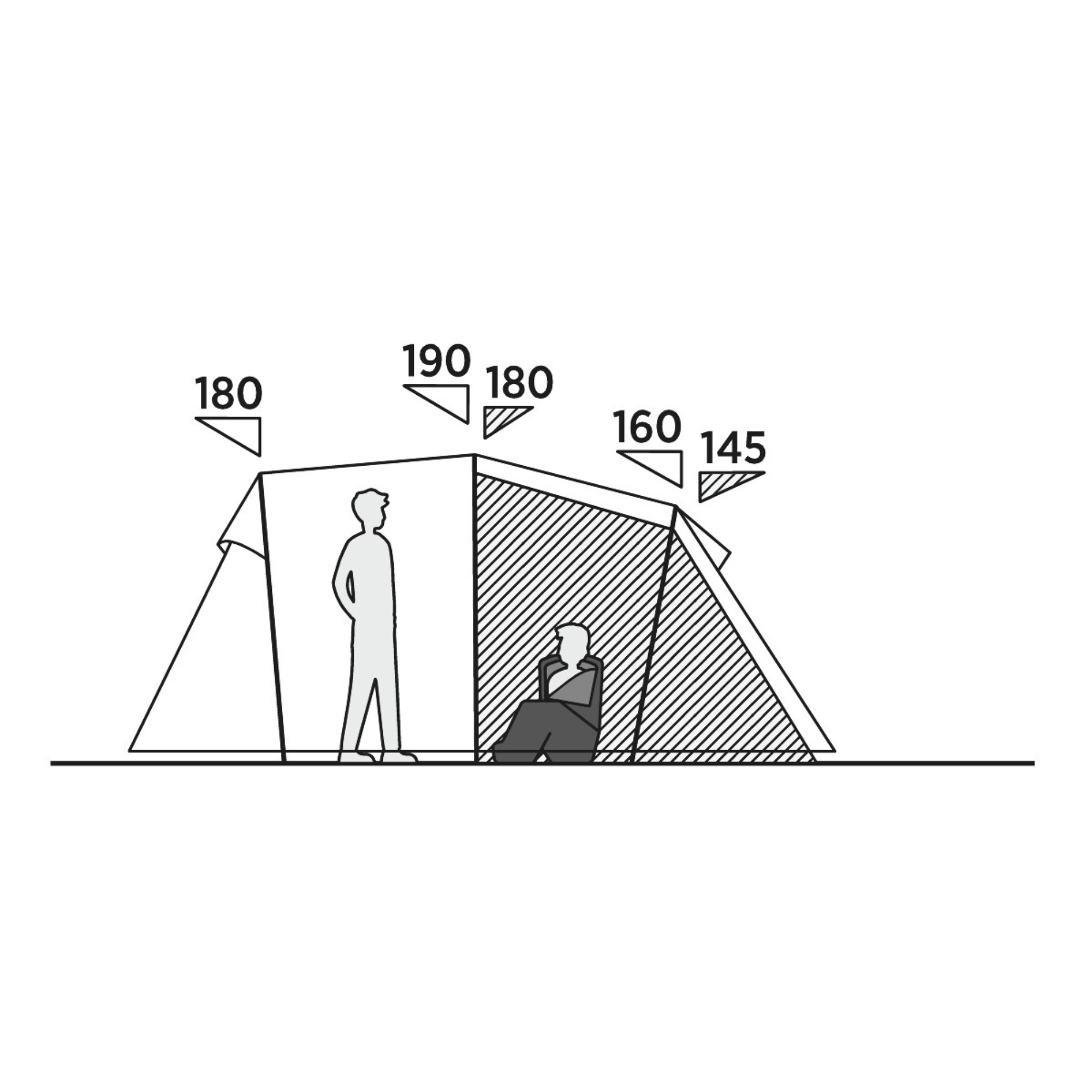 Easy Camp Hidra 5 Tent (5 Person)