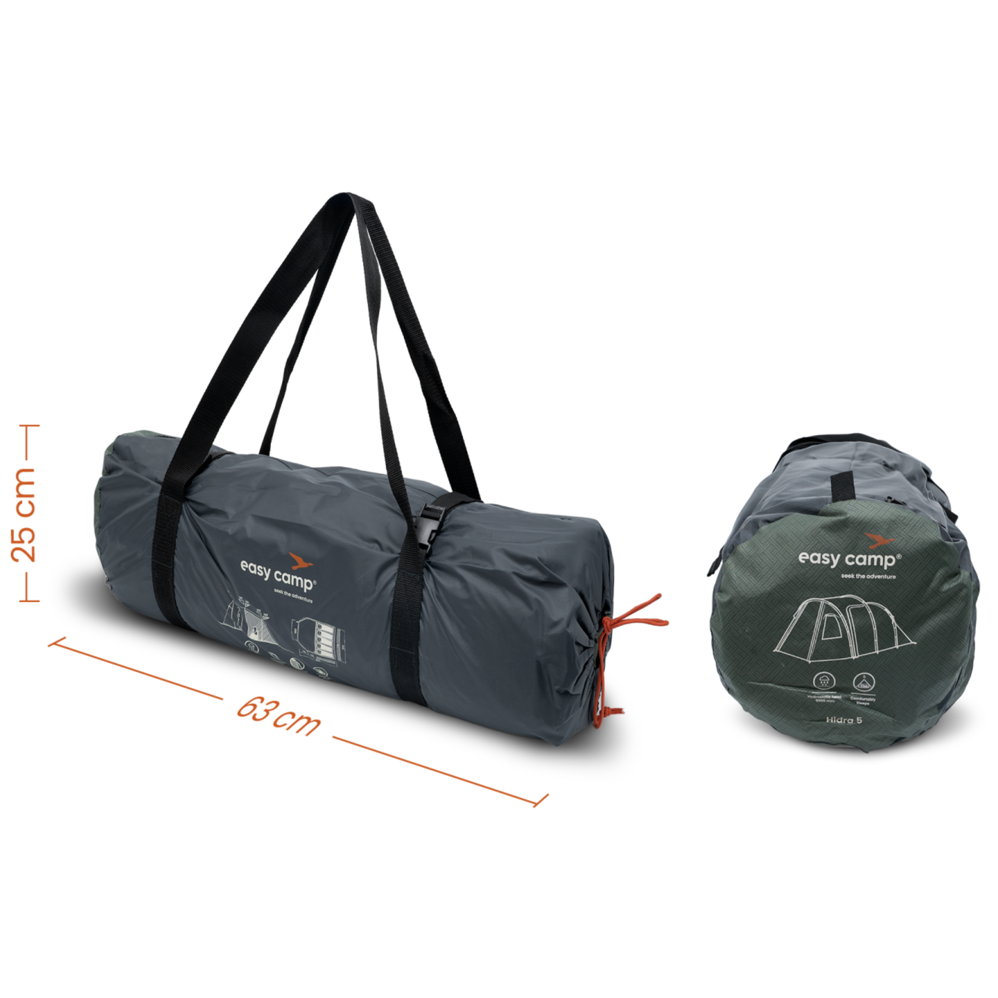 Easy Camp Hidra 5 Tent (5 Person)