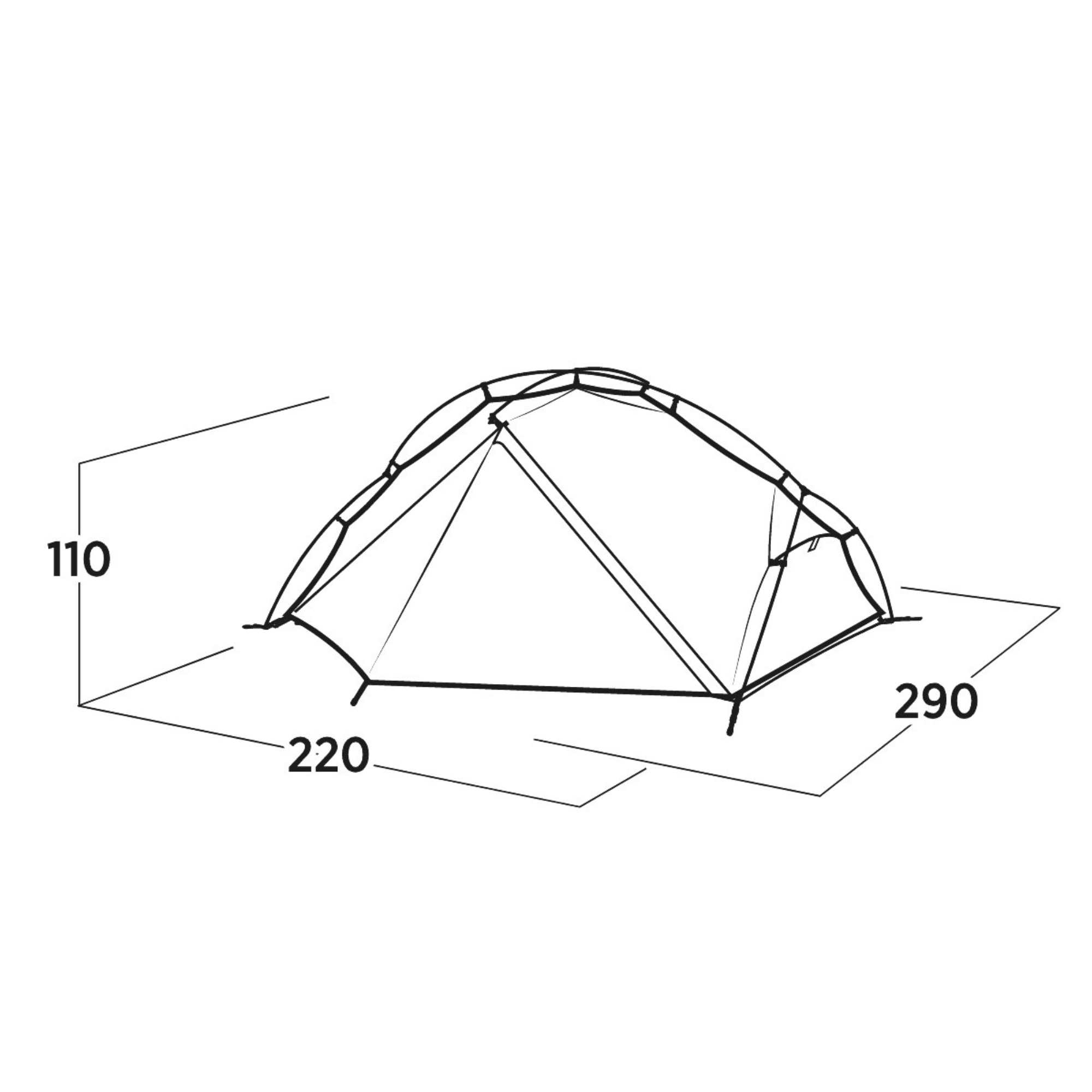 Easy Camp Rago 3 Tent (3 Person)