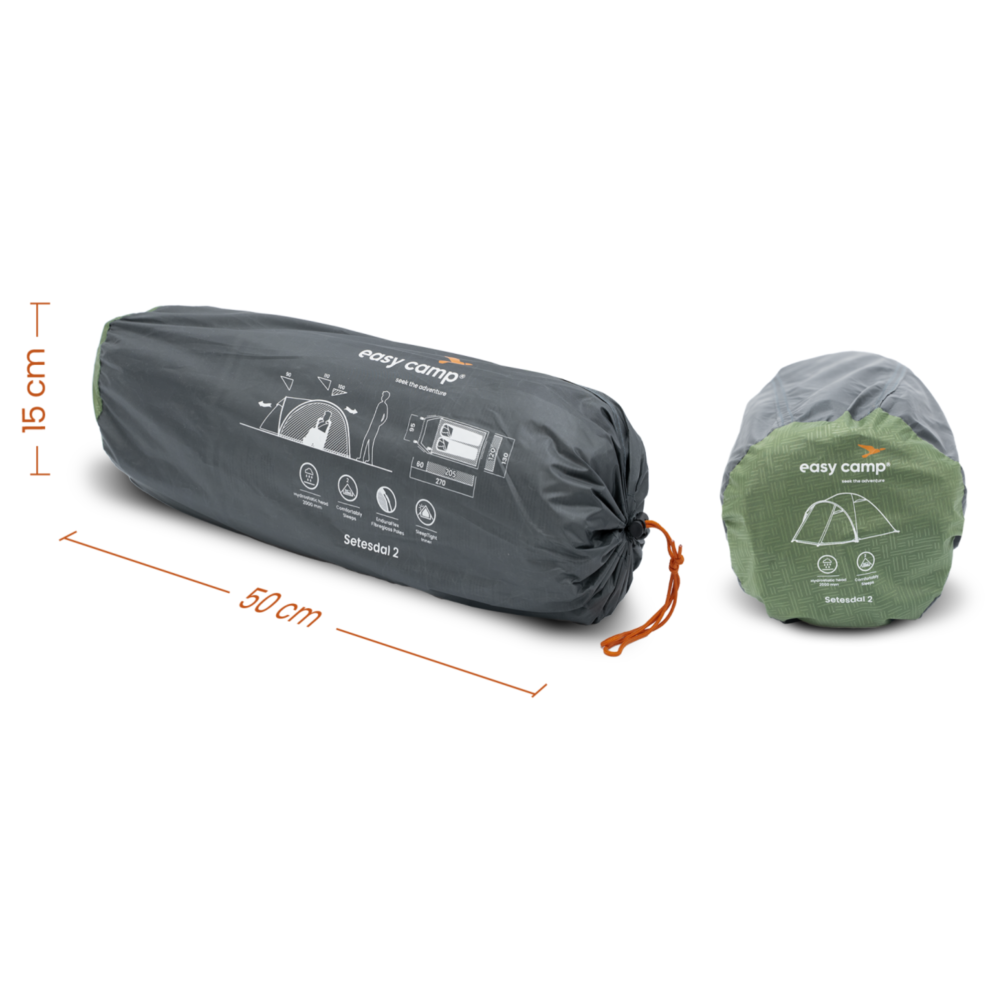 Easy Camp Setesdal 2 Tent (2 Person)