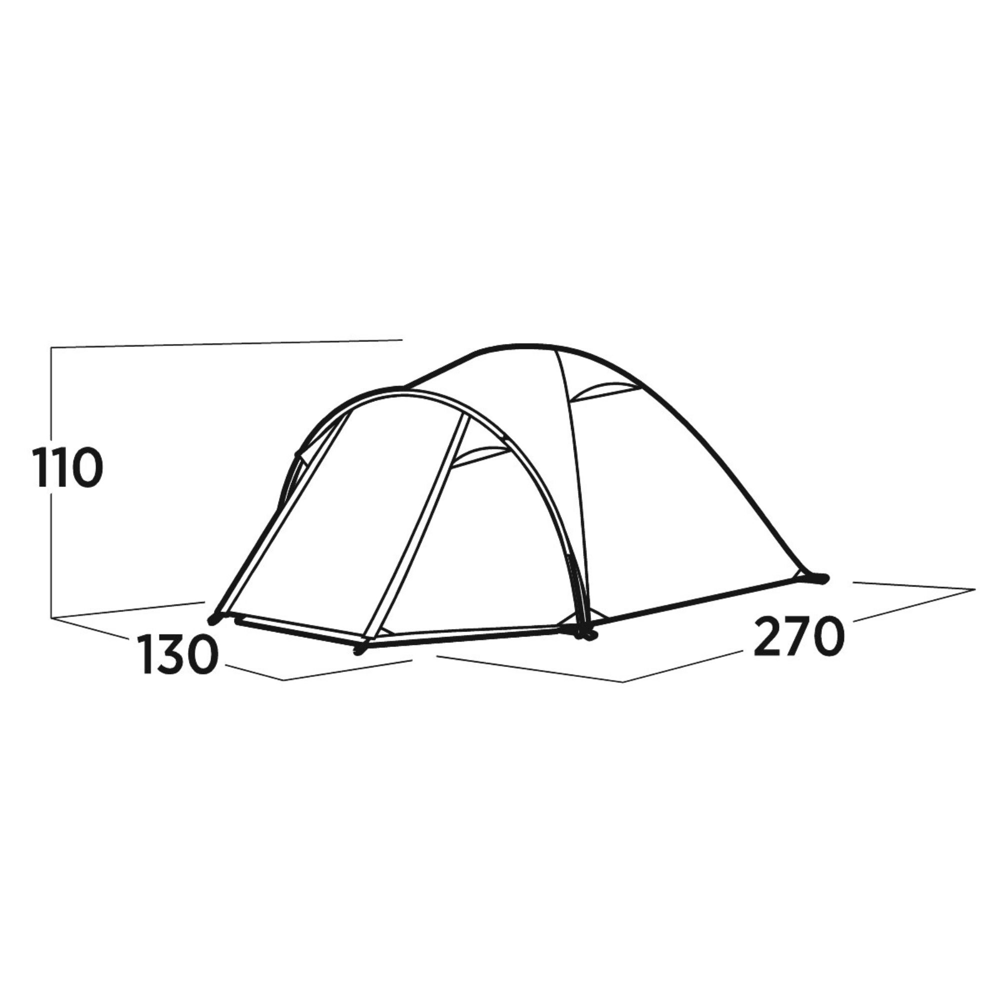 Easy Camp Setesdal 2 Tent (2 Person)