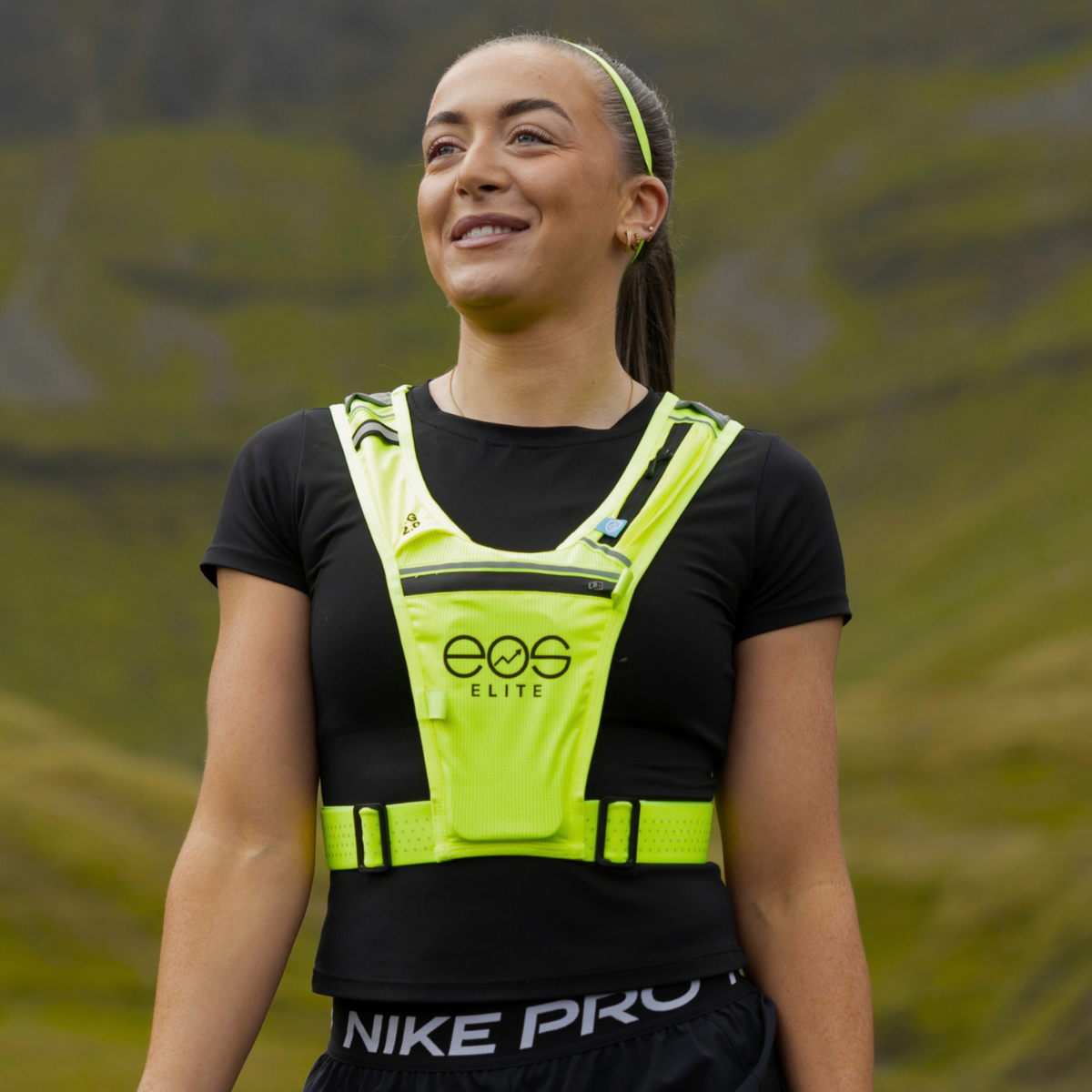 Eos Elite Unisex Illuminlight Rainguard 2.0 Waterproof Running Vest (Yellow)