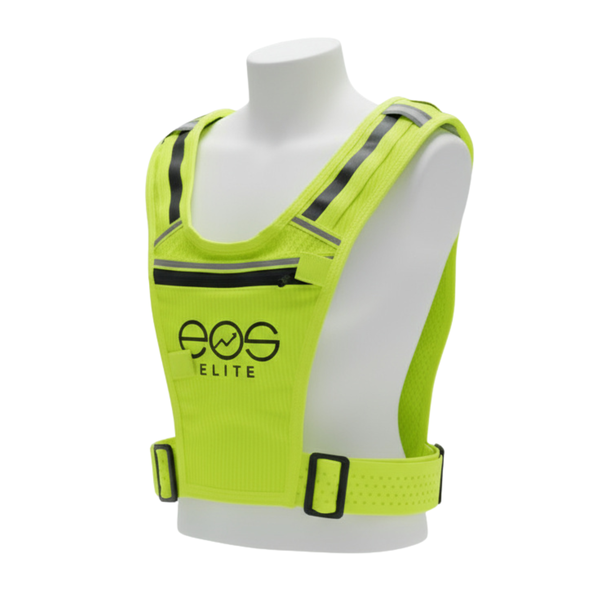Eos Elite Unisex IllumiLight Hi-Vis Running Vest (Yellow)