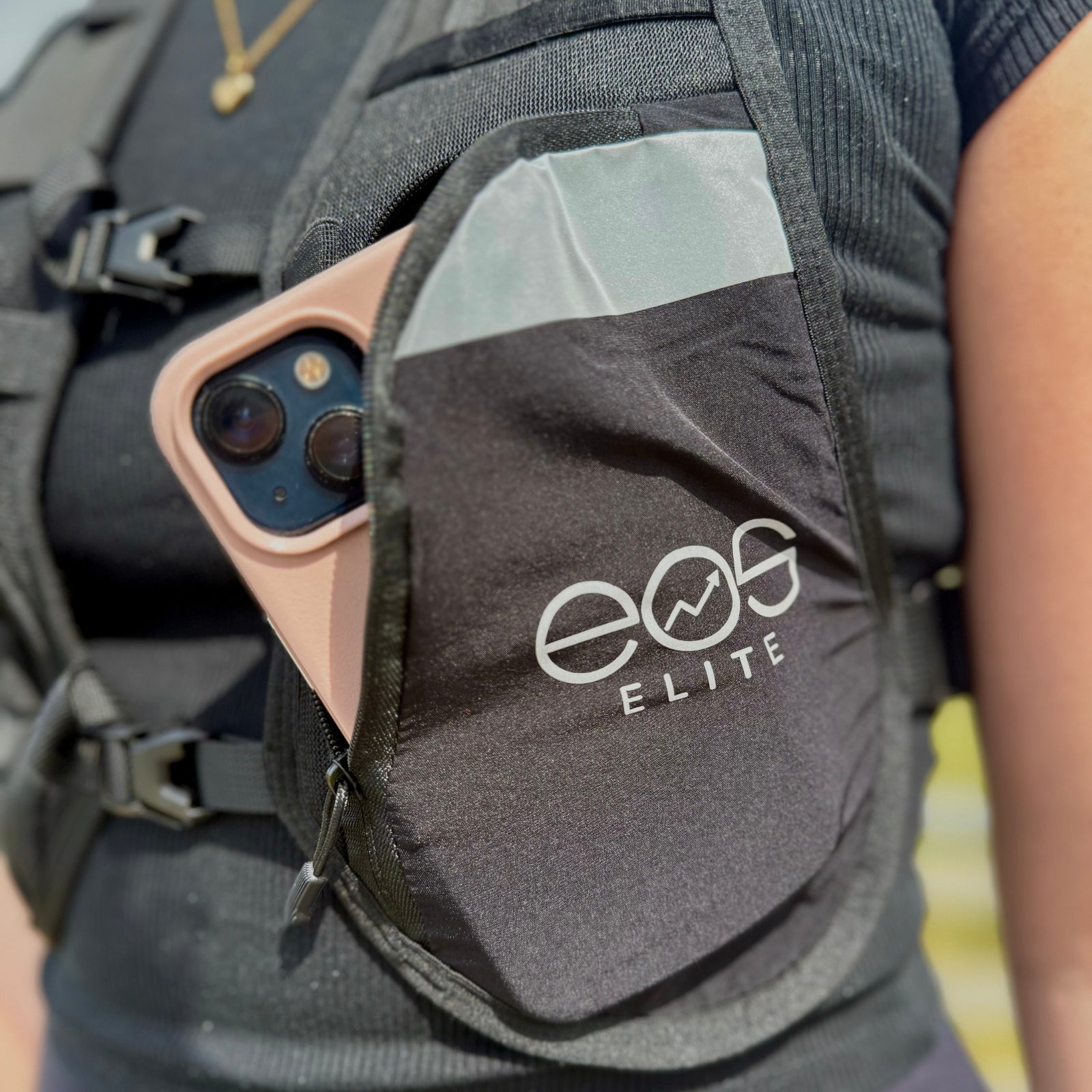 Eos Elite Unisex UltraEndure Running & Trail Vest (Black)