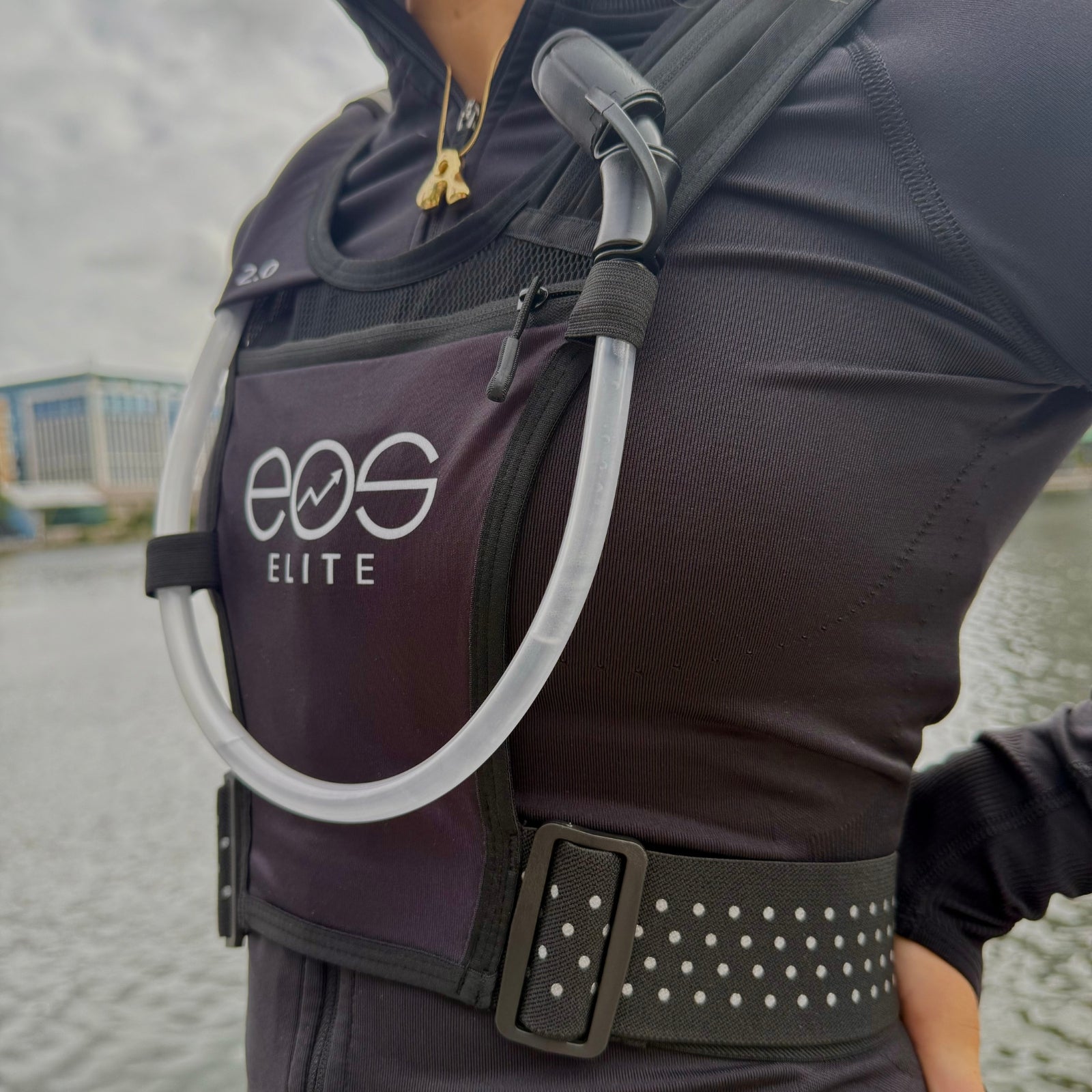 Eos Elite Unisex Ultralight 2.0 Running Vest (Black)