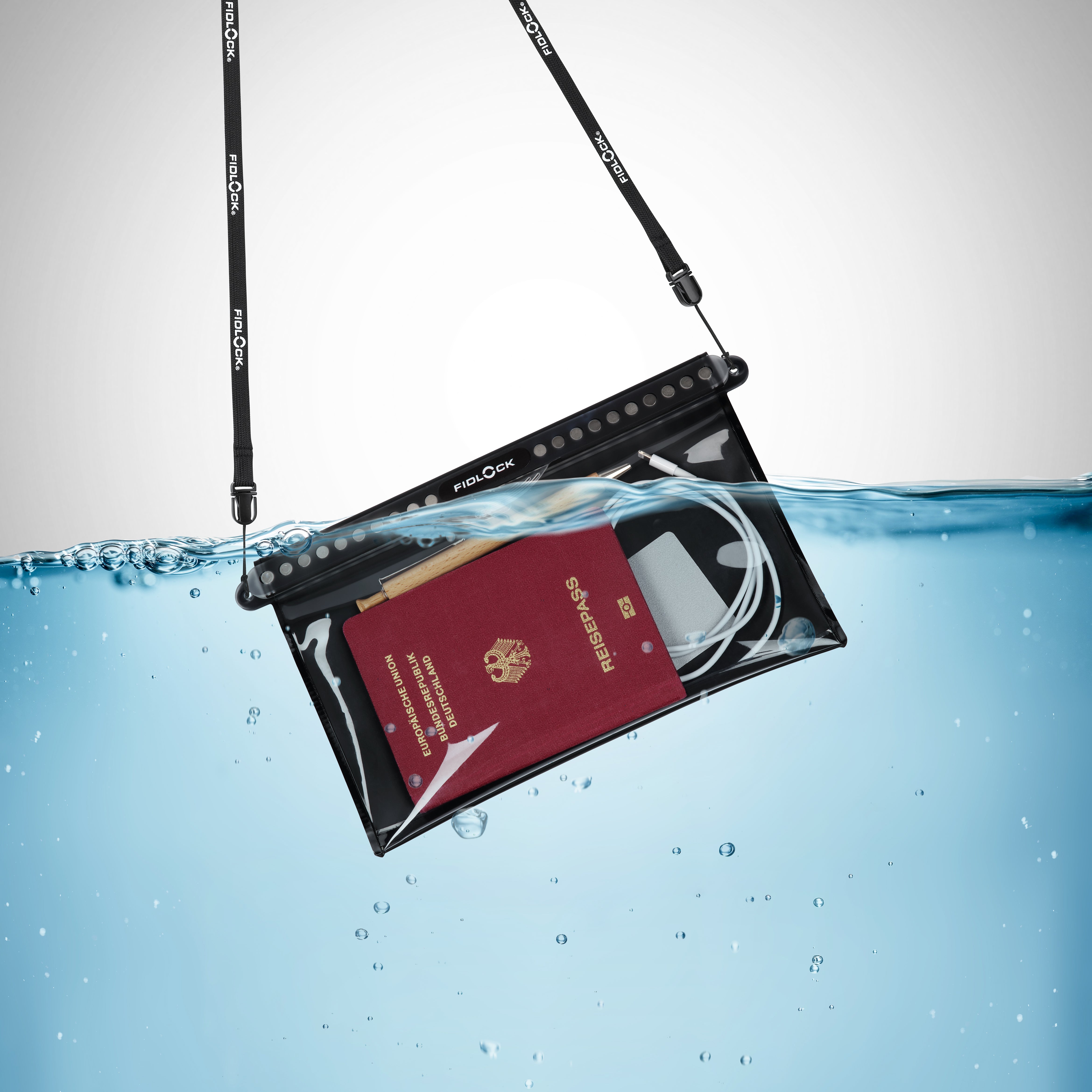 Fidlock Hermetic Multi Dry Bag (Transparent Black)