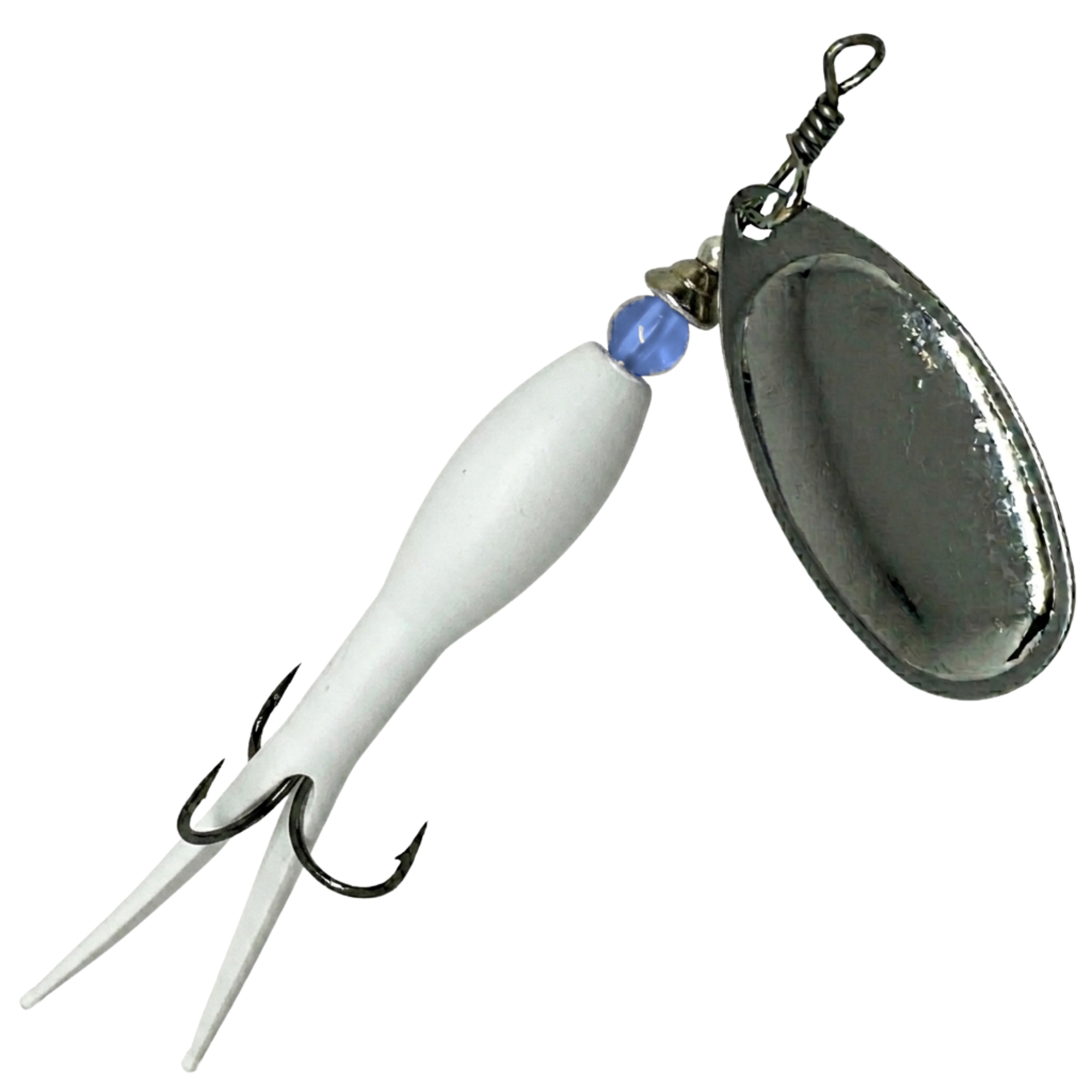 Flying C Spinning Lure (15g White/Silver)