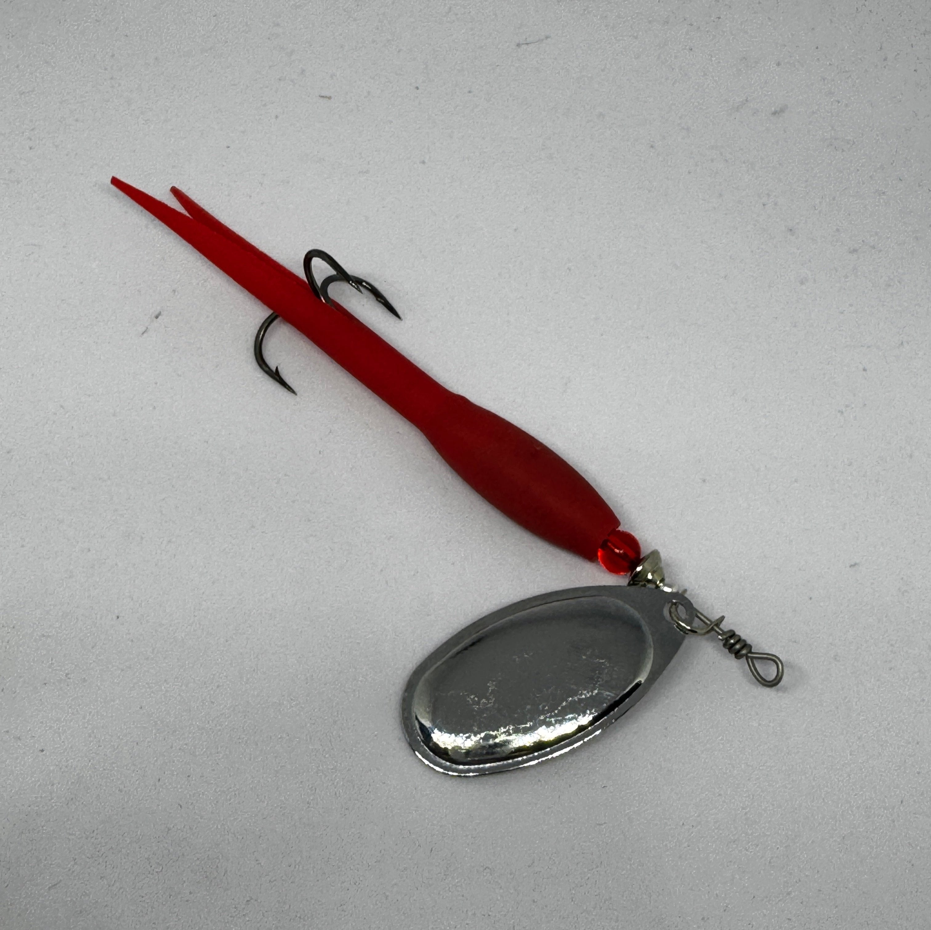 Flying C Spinning Lure (24g Red/Silver)