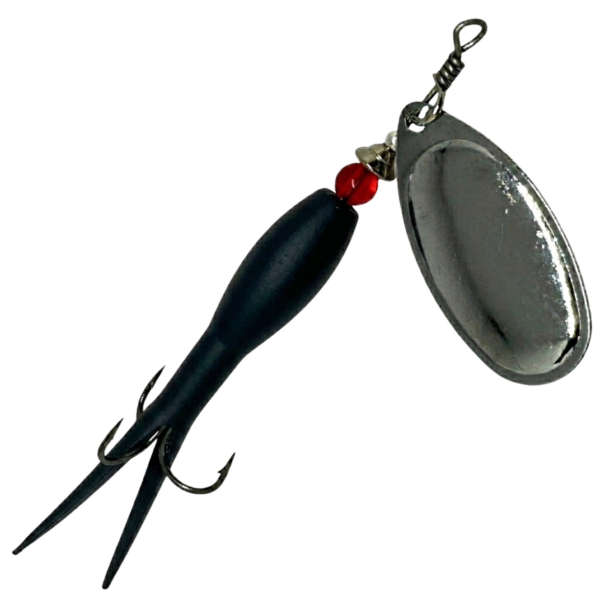 Flying C Spinning Lure (8g Black/Silver)