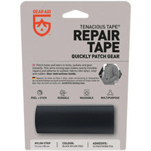 Load image into Gallery viewer, Gear Aid Tenacious Tape Repair Tape - 70D Nylon (Black)