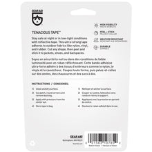 Load image into Gallery viewer, Gear Aid Tenacious Tape - Reflective Tape (7.6cm x 50cm)