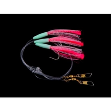 Load image into Gallery viewer, Gowen &amp; Bradshaw Saltwater Rig (Glowhead Plankton)(Size 2/0)(3 Pack)
