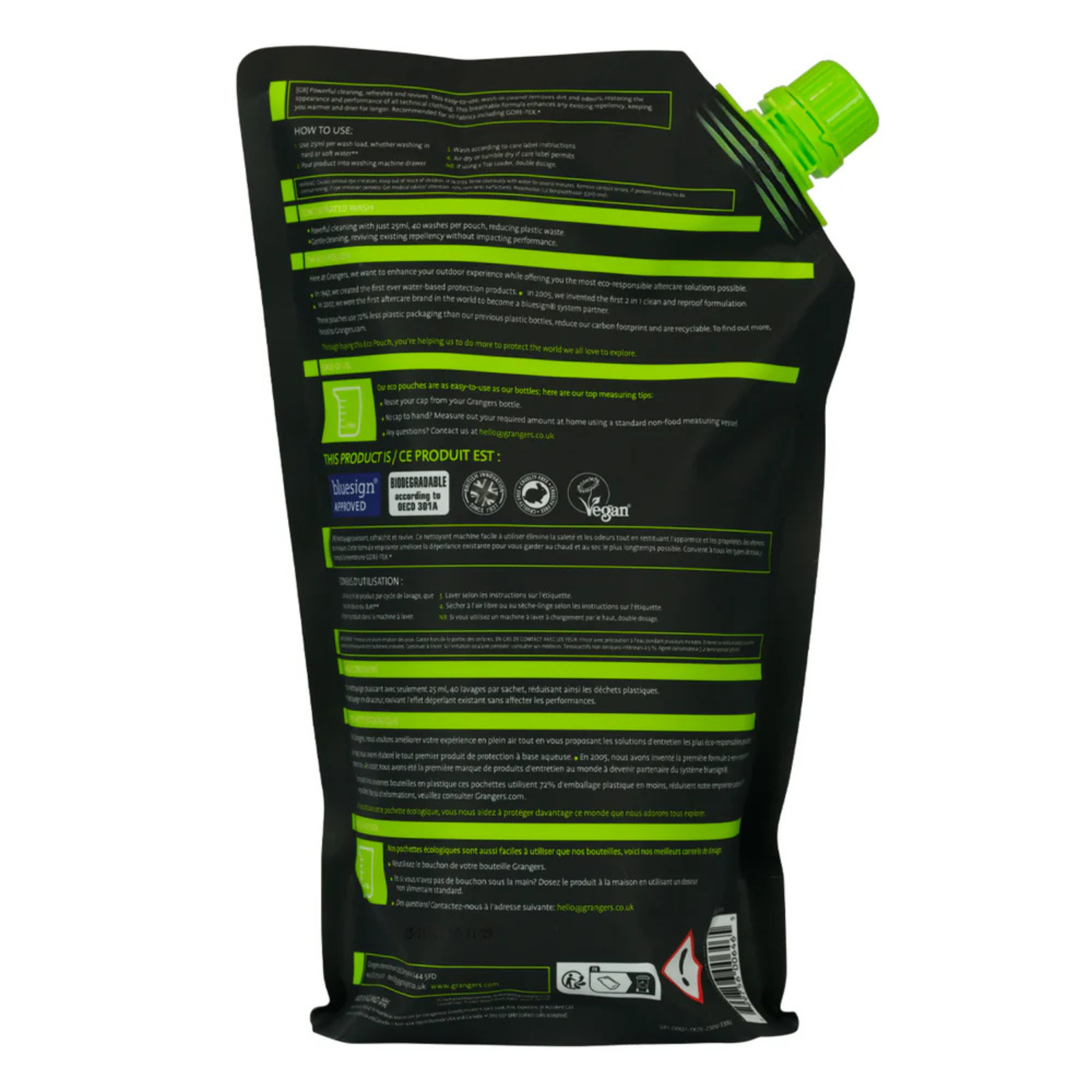 Grangers Performance Wash Eco Pouch (1L)