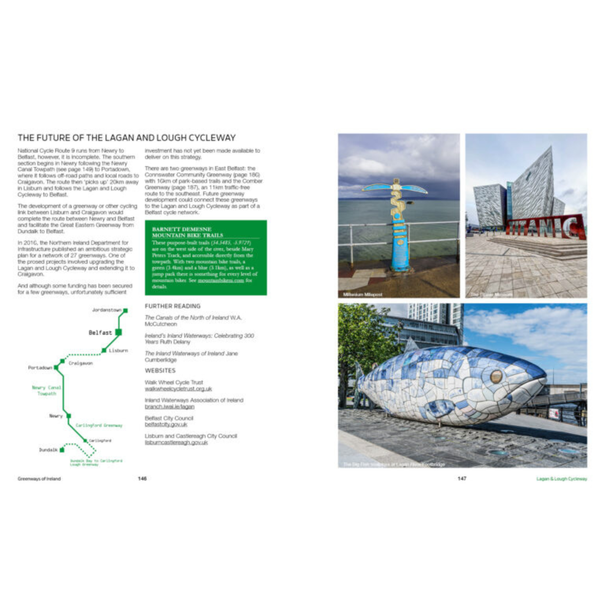 Greenways of Ireland: 25 Traffic-Free Walking & Cycling Trails