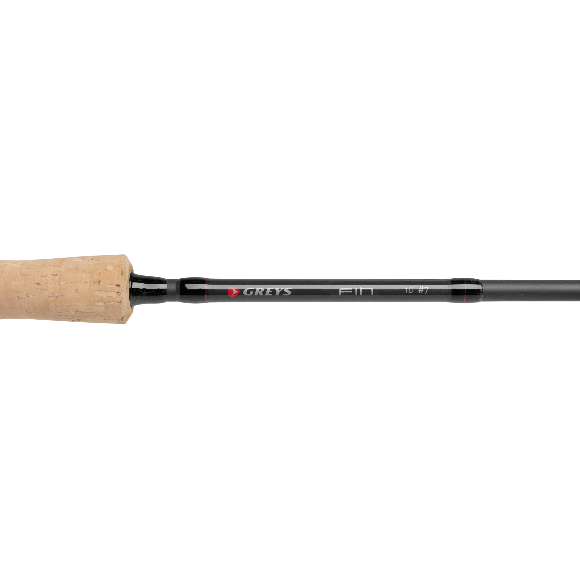 Greys 10ft/3m Fin Fly 2 Section Fly Fishing Rod + Reel + Line Combo (7/8)